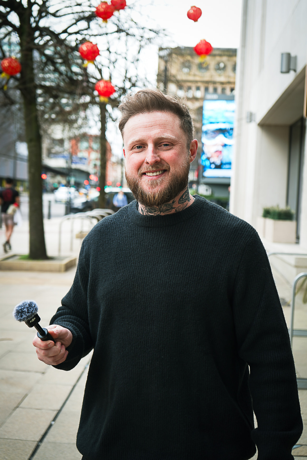 Street interview content produced for paid distribution