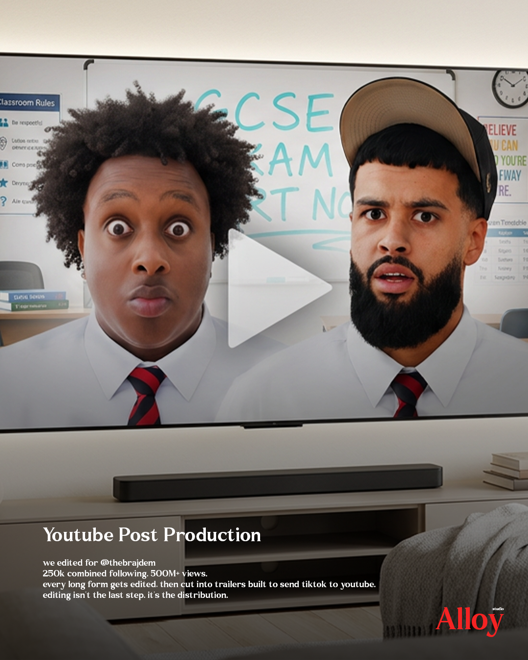 YouTube post-production still from a Brajdem long-form episode